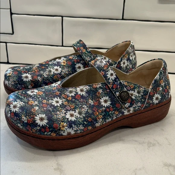 Alegria Opheliah Floral Print Mary Jane Shoes - Picture 16 of 16